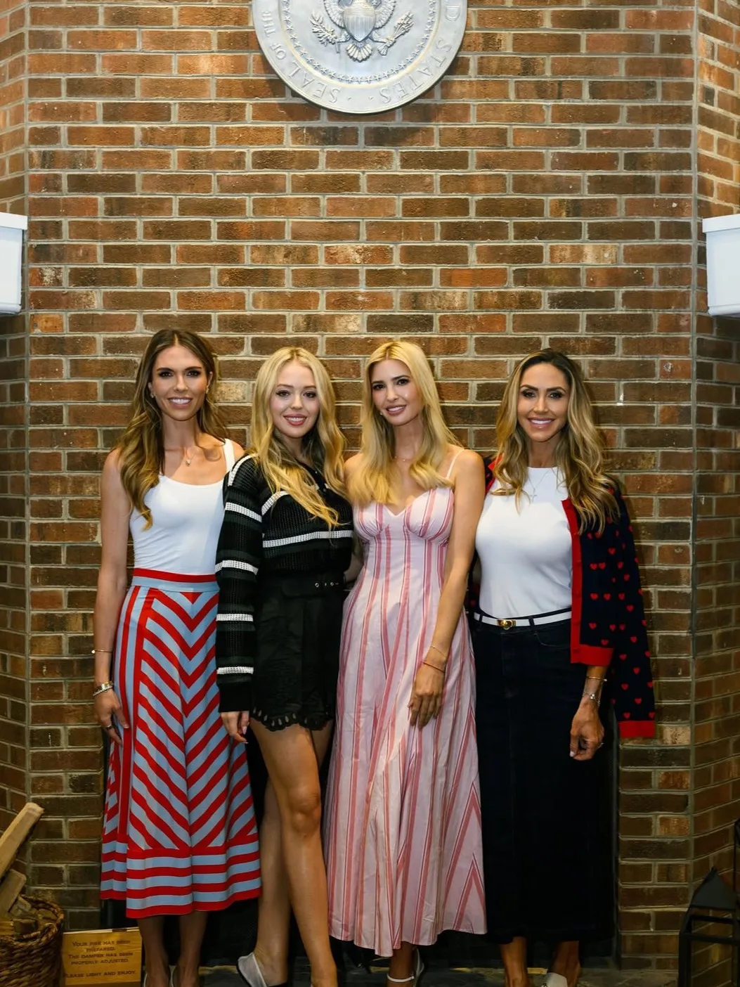Trump women share a special moment