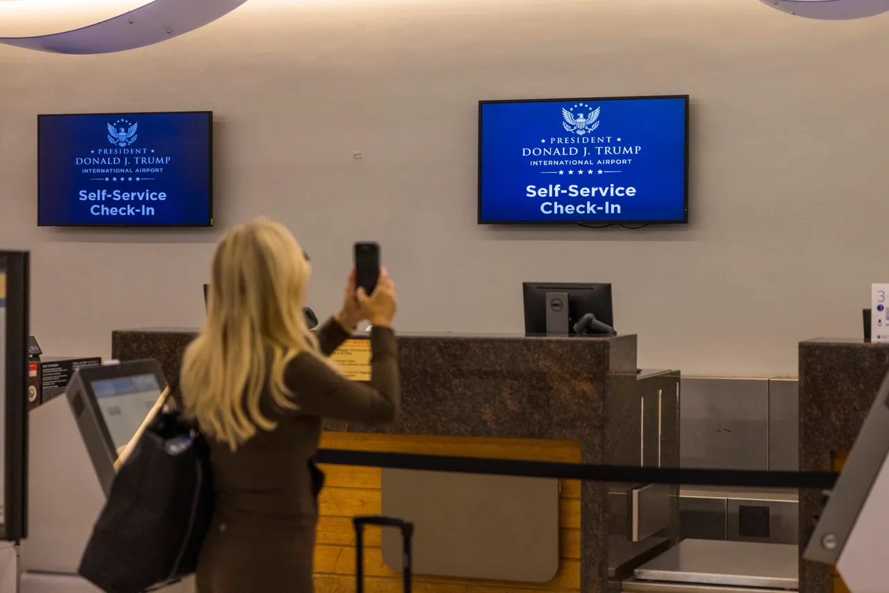 Rebranding begins across airport