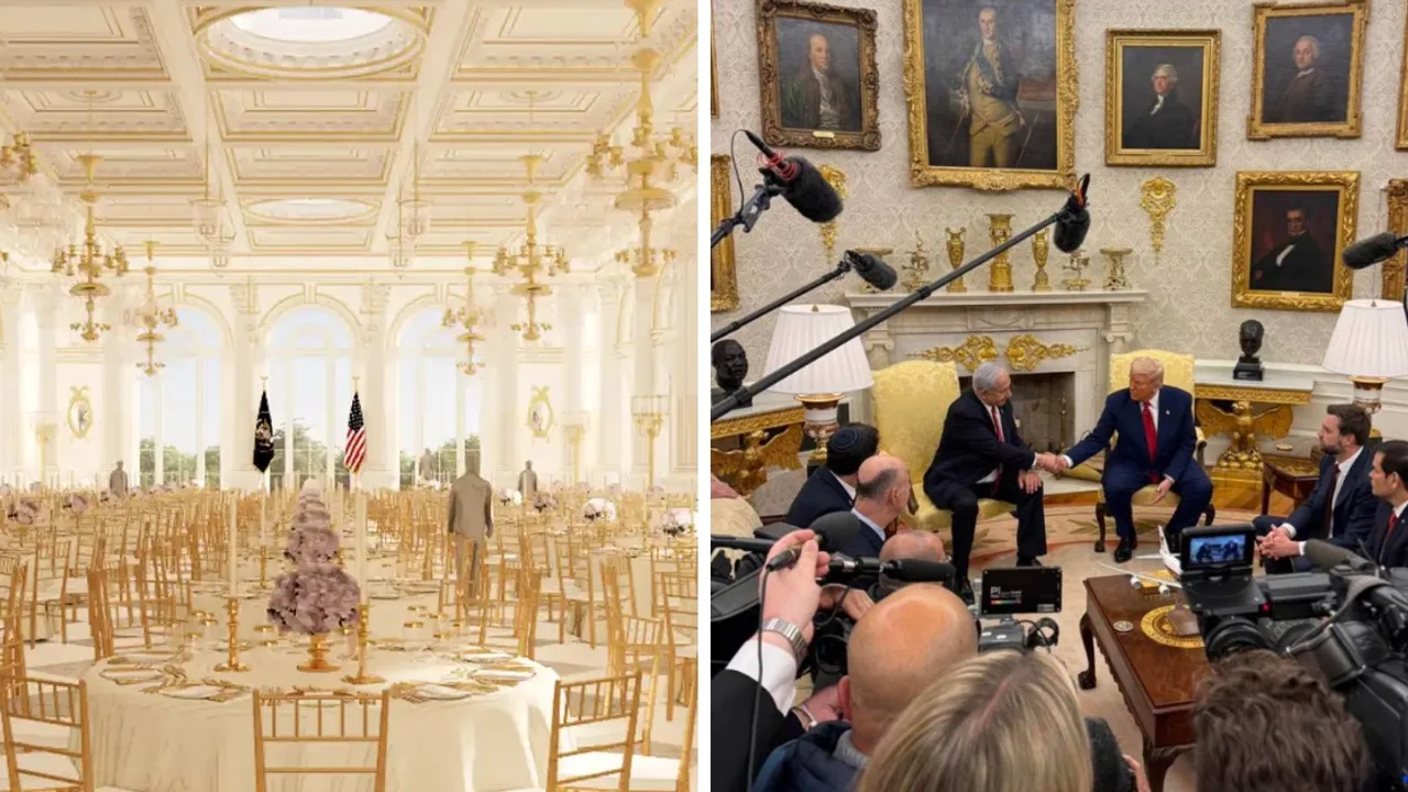 Trump's White House revamp: Before-and-after photos show 5 sweeping changes from gilded décor to 'Walk of Fame'