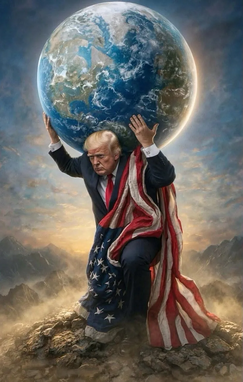Trump carries weight of Earth