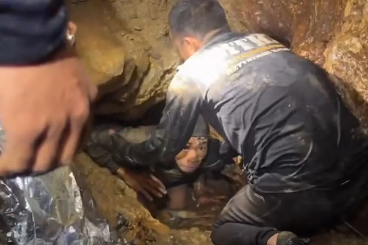 The heroic rescue