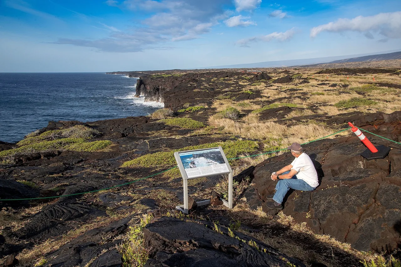 Visitors were already being kept farther from the unstable cliffs