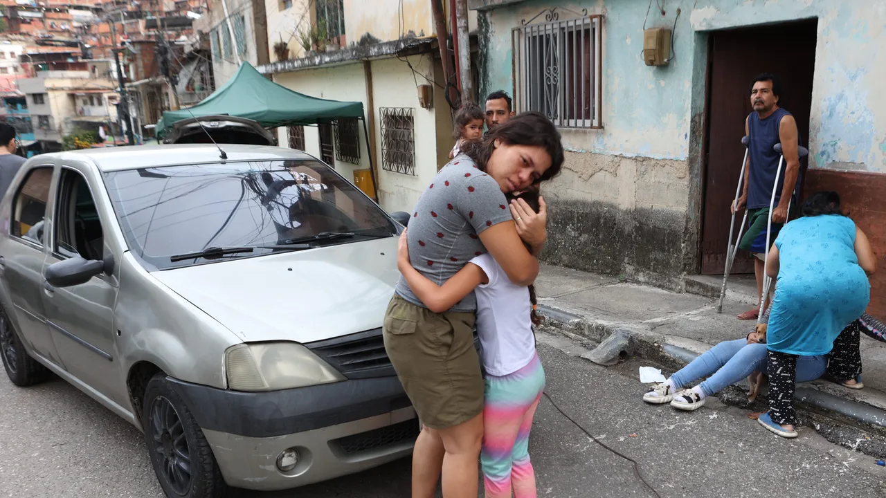 Heartbreaking photos capture panic, rescue efforts and grief after powerful Venezuela earthquakes