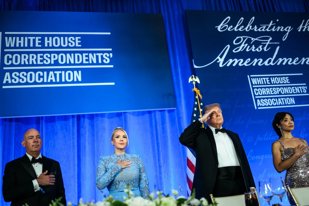 Standing beside the president