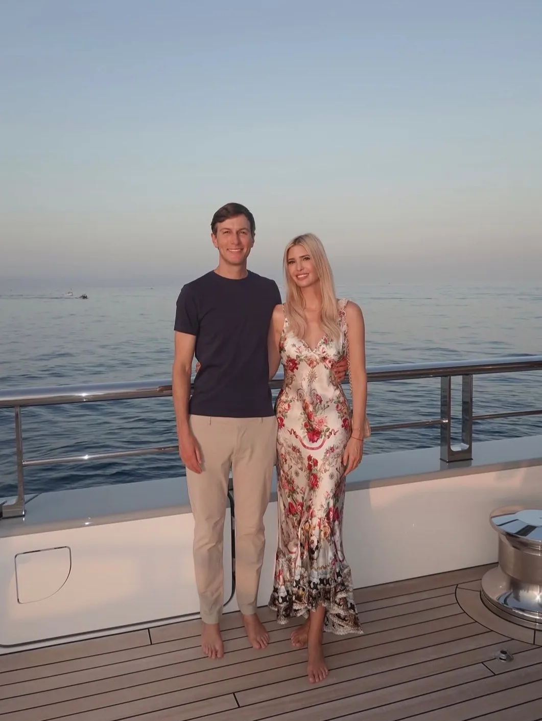 Ivanka's yacht escapade