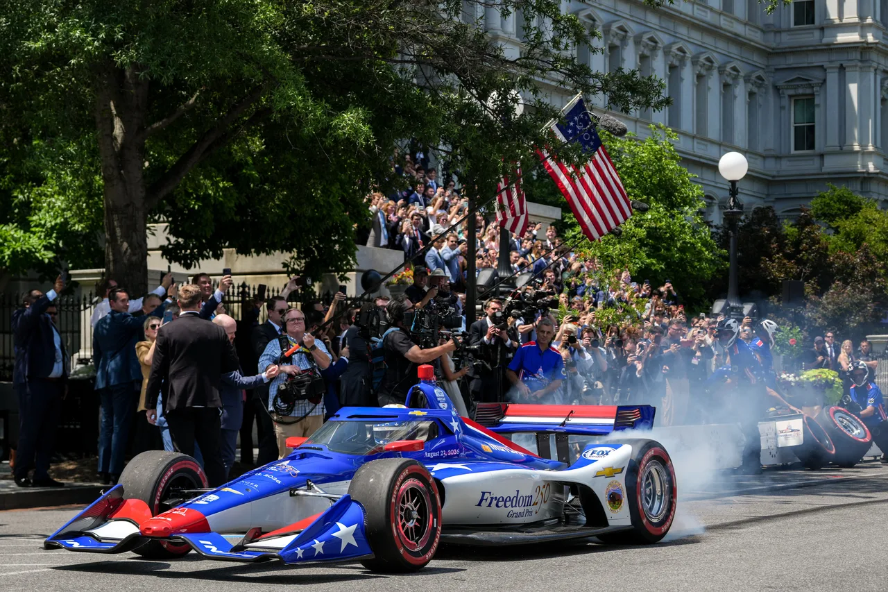 Race cars take over the West Wing