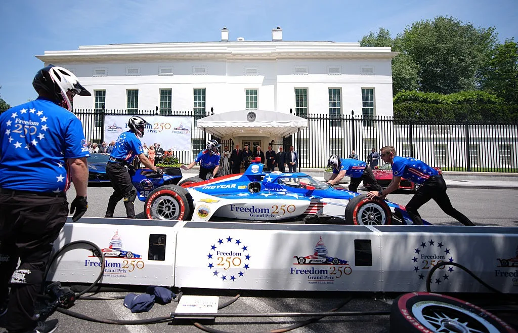 A pit stop in seconds