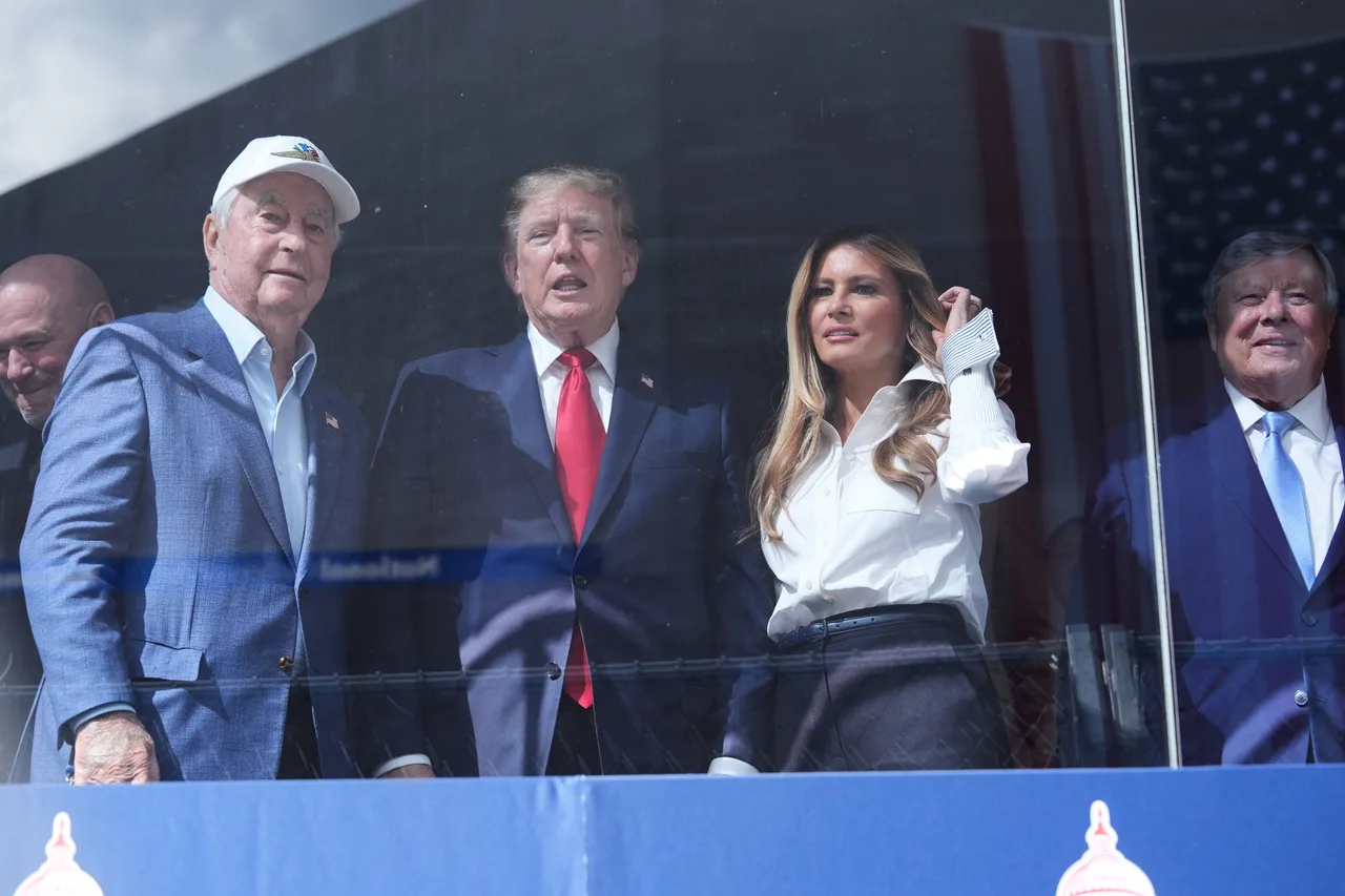 Melania's father adds another family connection