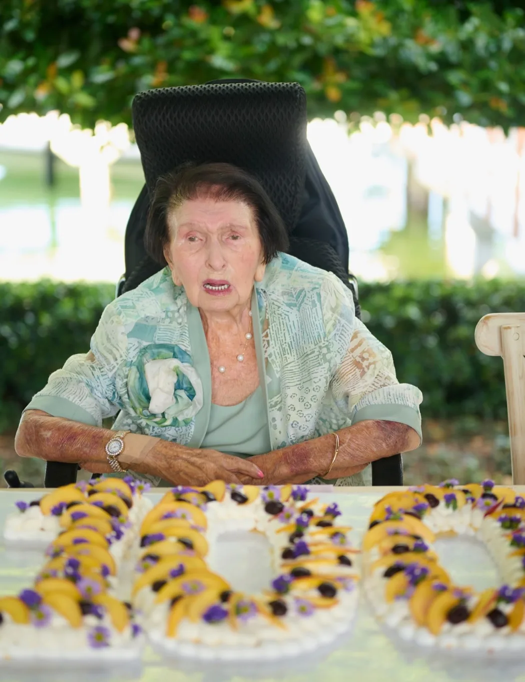 Marie Zelníčková rings in 100th birthday surrounded by family