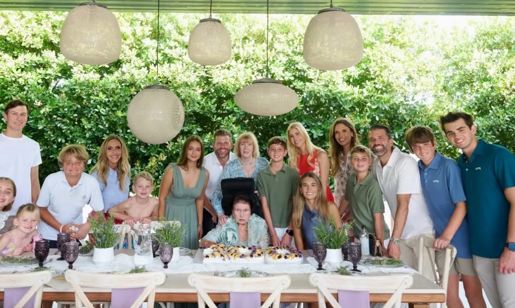 All 10 great-grandchildren complete the 4-generation portrait