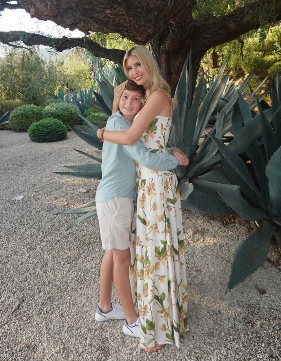 Mother-son moment