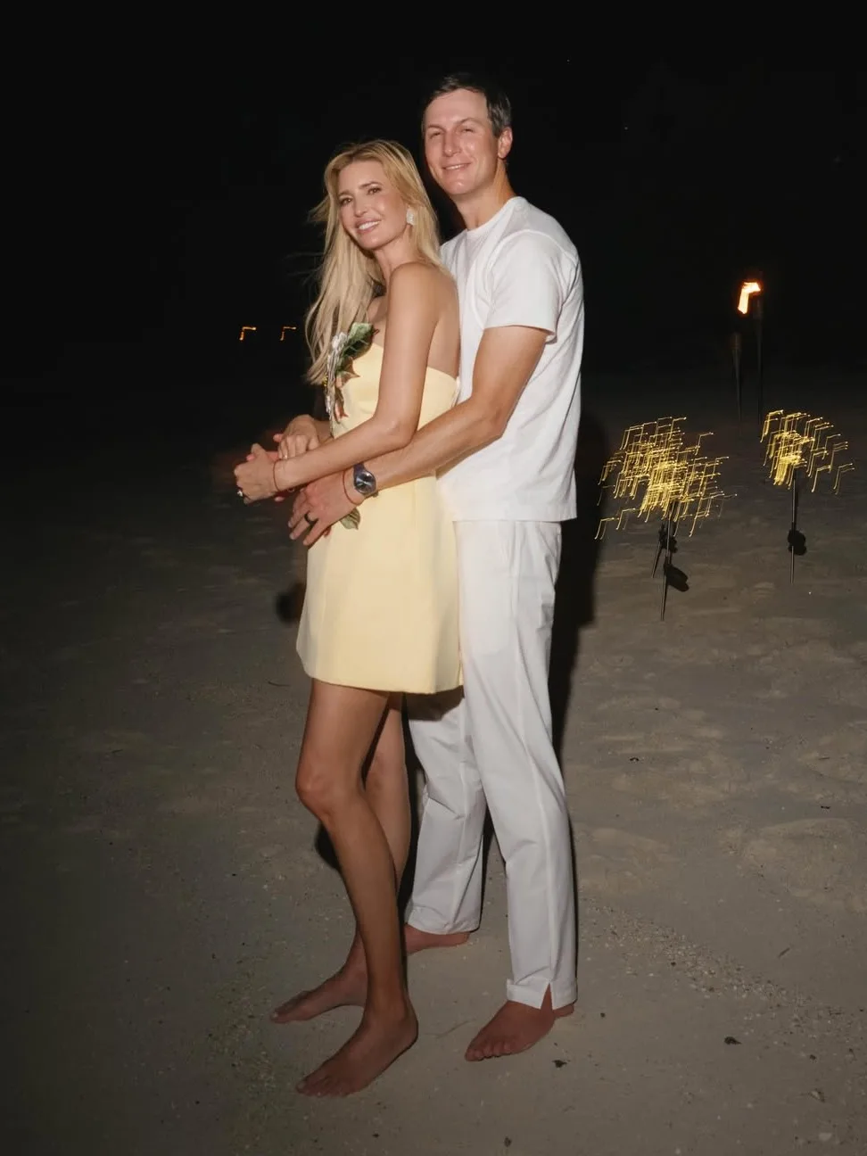 Ivanka Trump and Jared Kushner steal a romantic moment