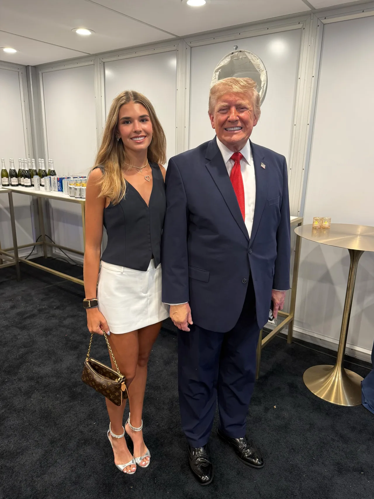 Kai shares candid photo with Trump