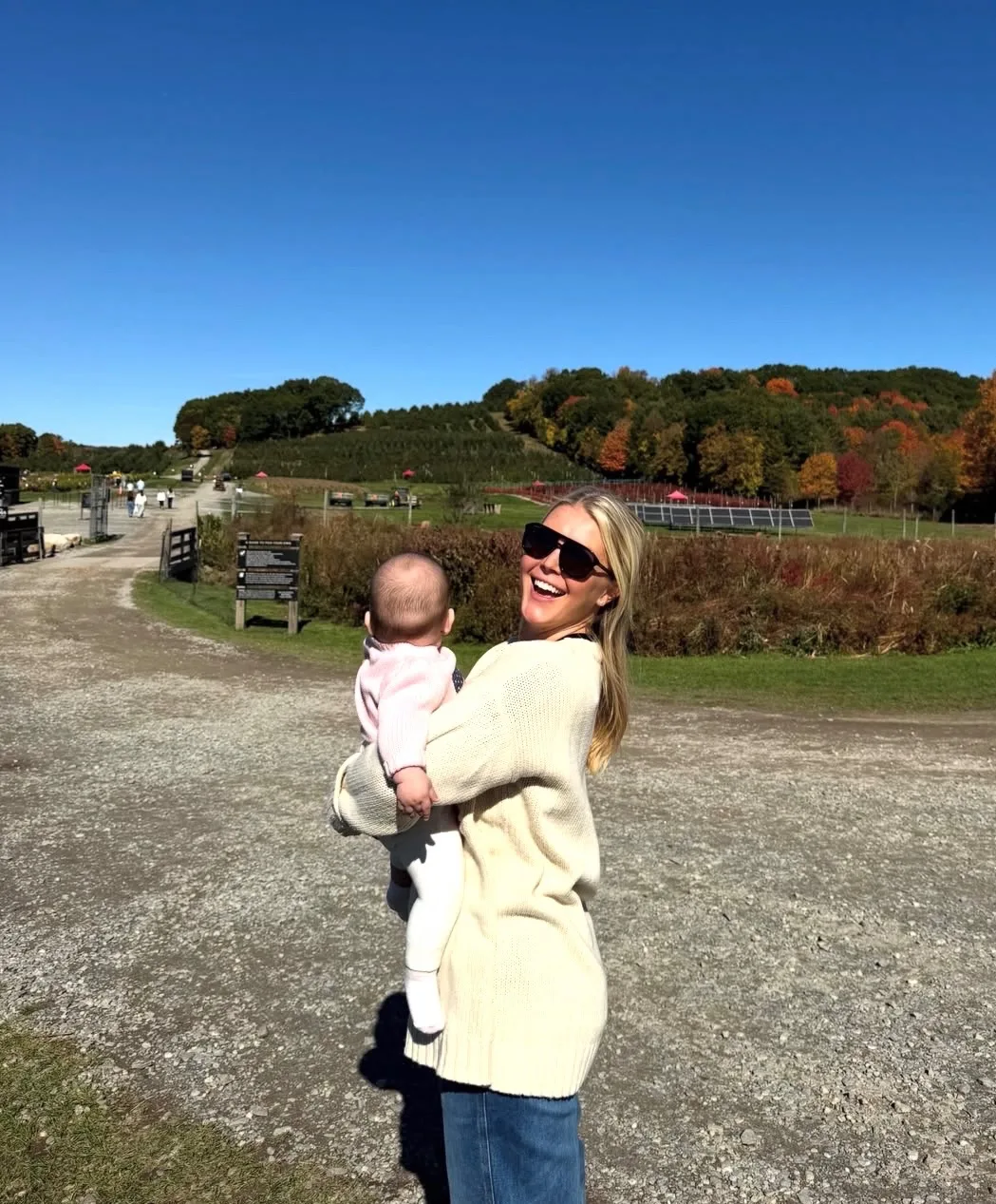 Karoline Leavitt embraces a quieter side of life
