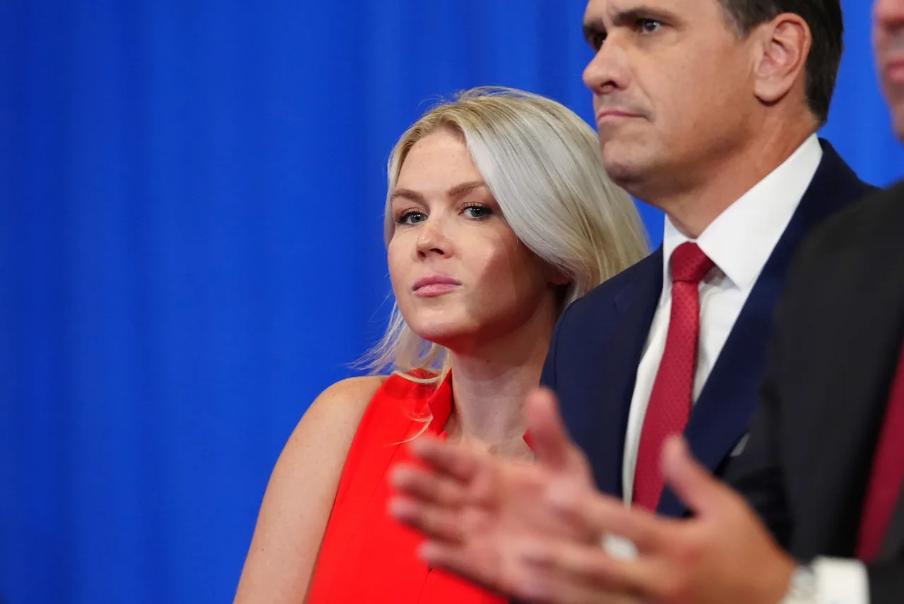 Leavitt announced her exit as Trump’s press secretary