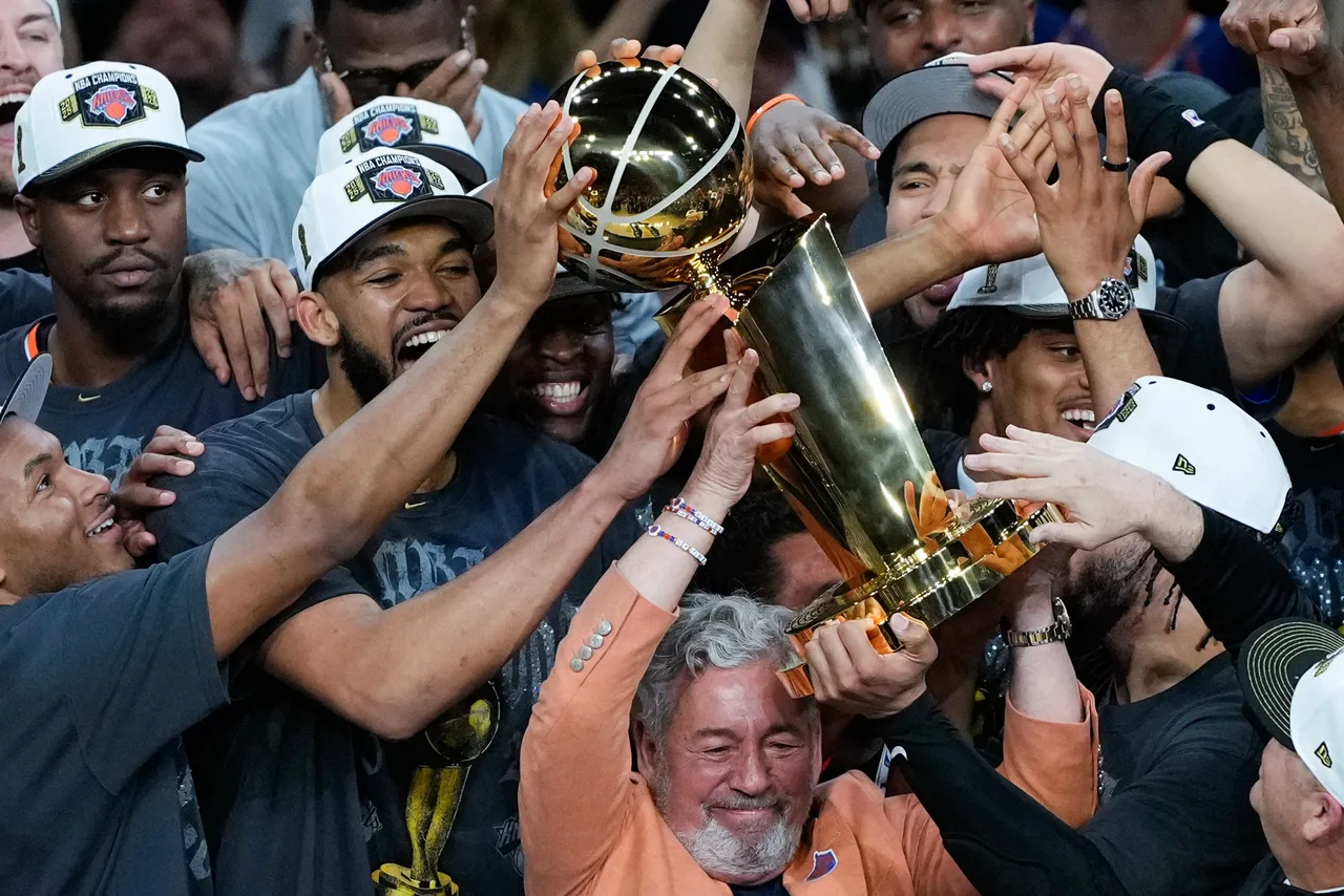 Knicks end championship drought