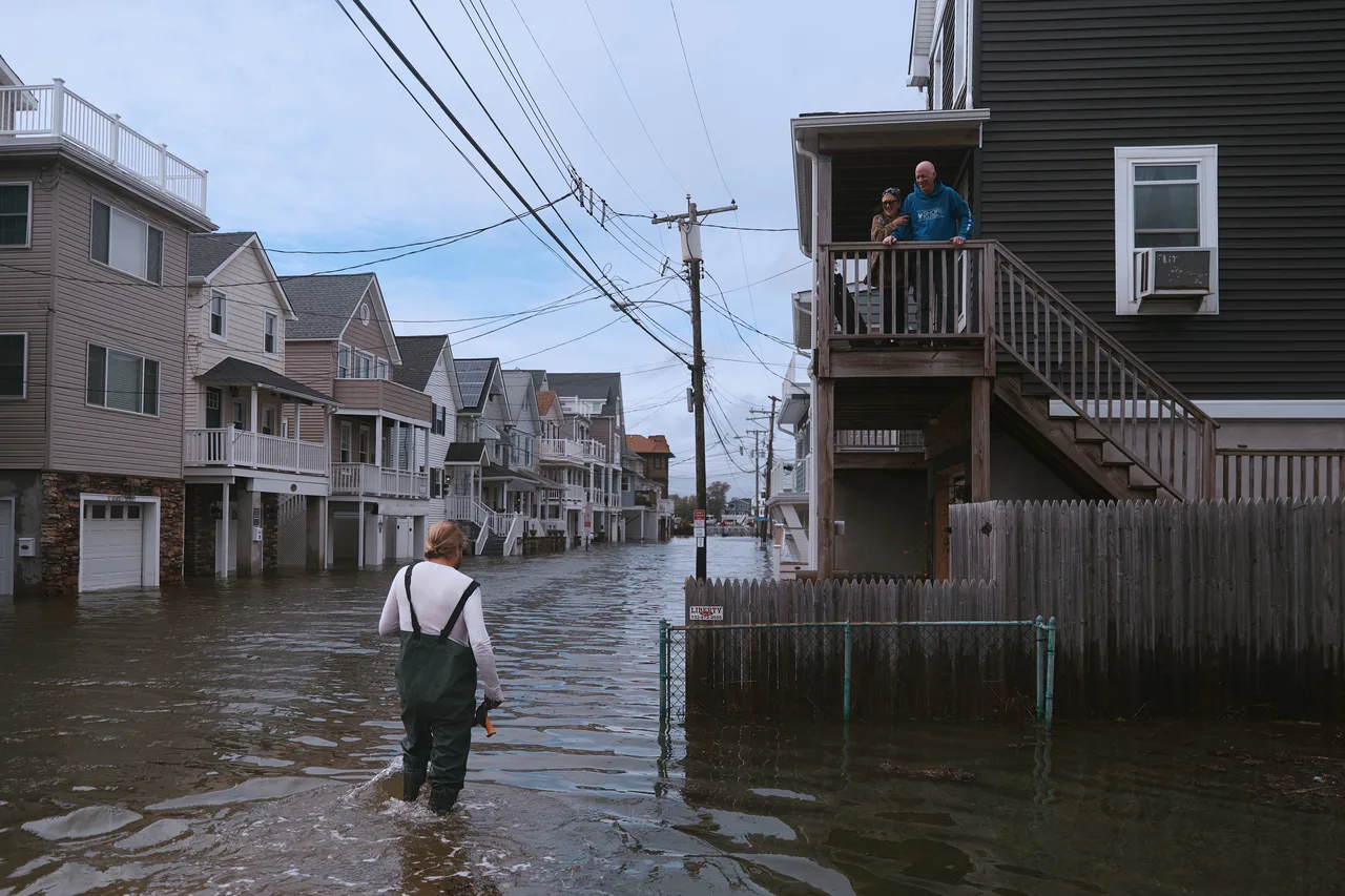Nor’easter leaves streets underwater