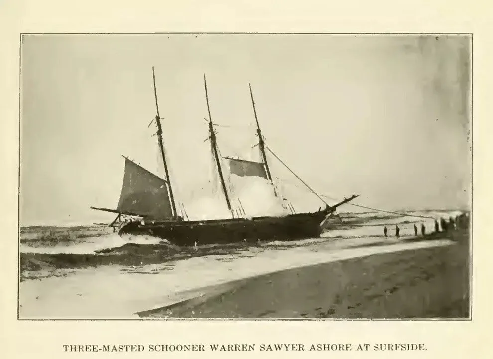 The ship went down during another powerful storm 142 years ago