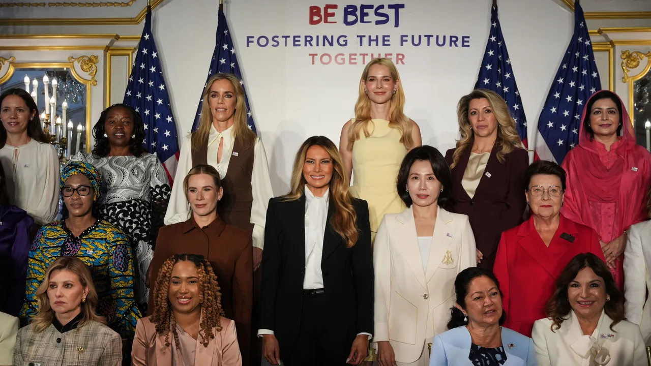 Melania lets CNN into her event days after Trump banned network from White House