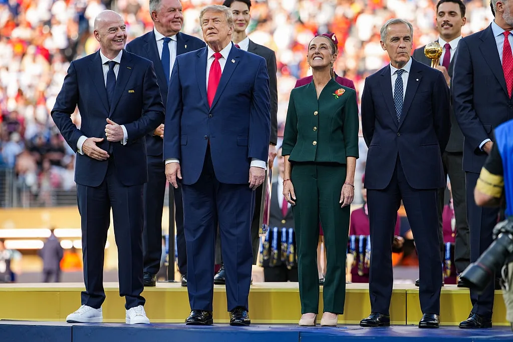 Soccer and diplomacy share the spotlight