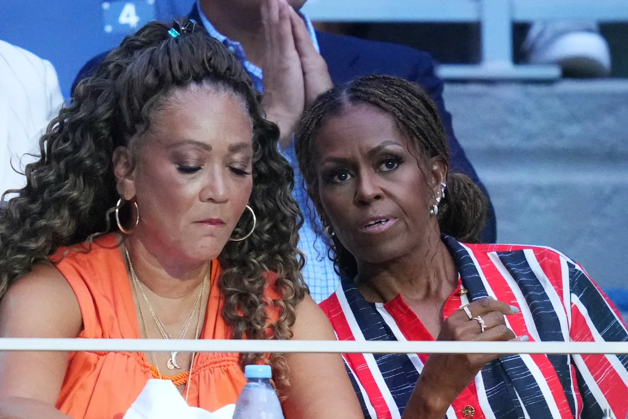 Michelle Obama returns to US Open after 3 years