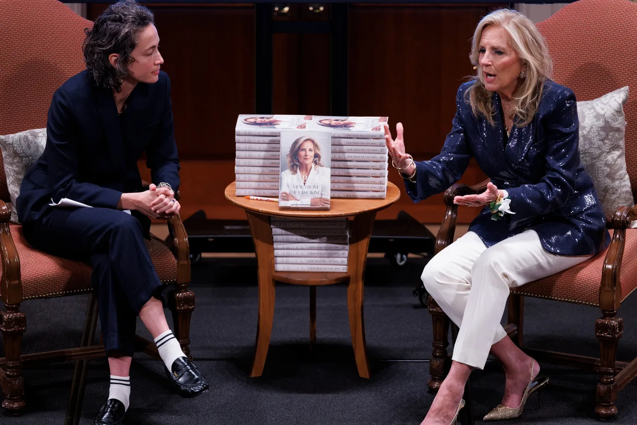 Jill Biden pushes back on criticism that her memoir dwells on Democratic losses