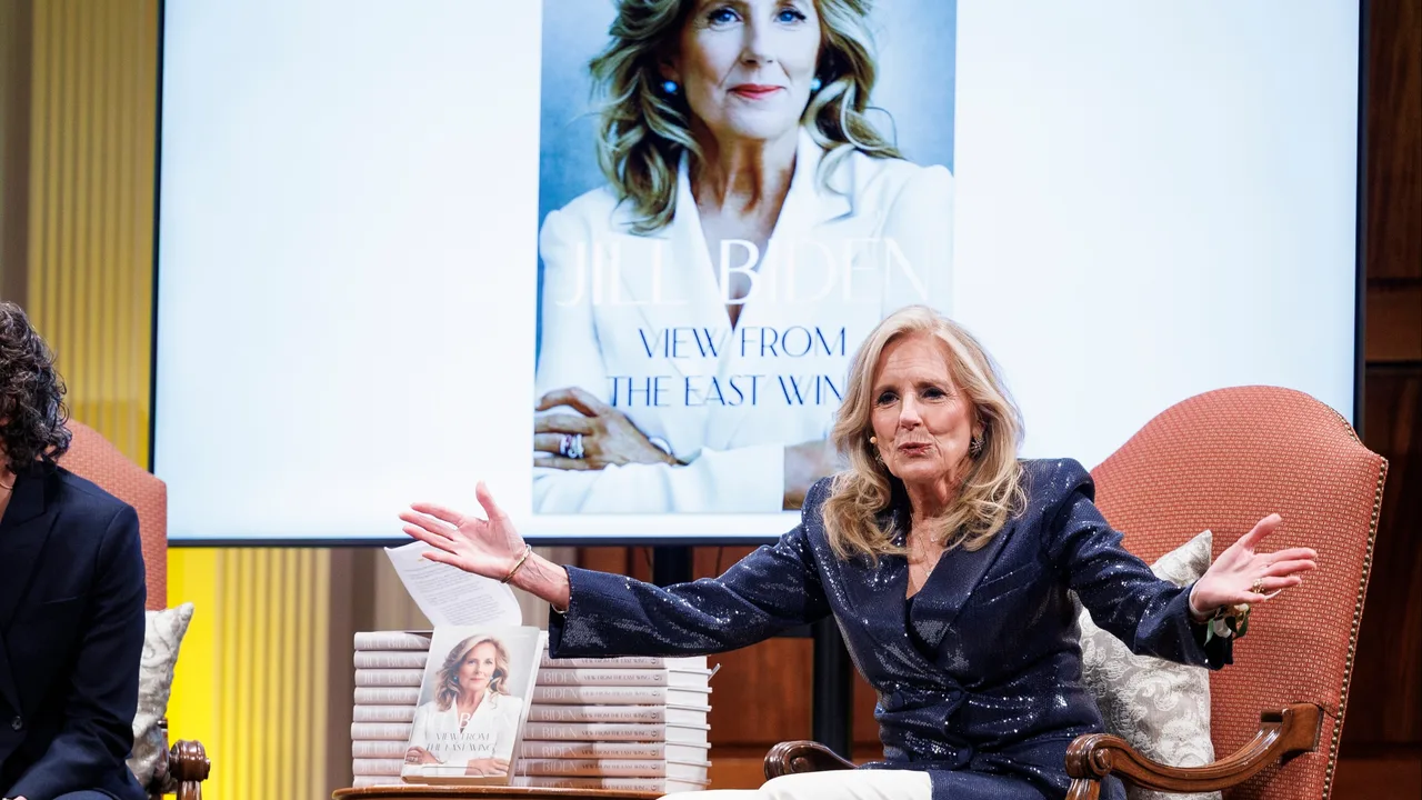 'My book has one chapter on the political wounds': Jill Biden responds to Democratic critics at DC Event