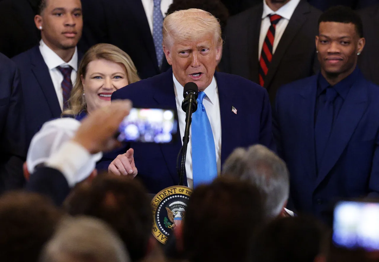 Trump’s historic NBA Finals appearance