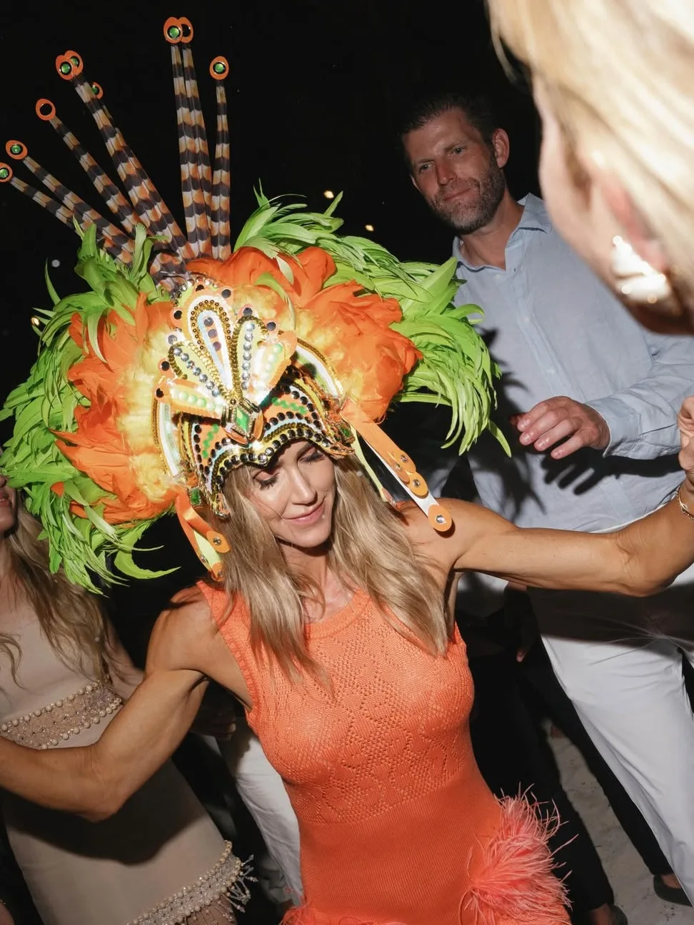 Eric and Lara Trump join carnival fun
