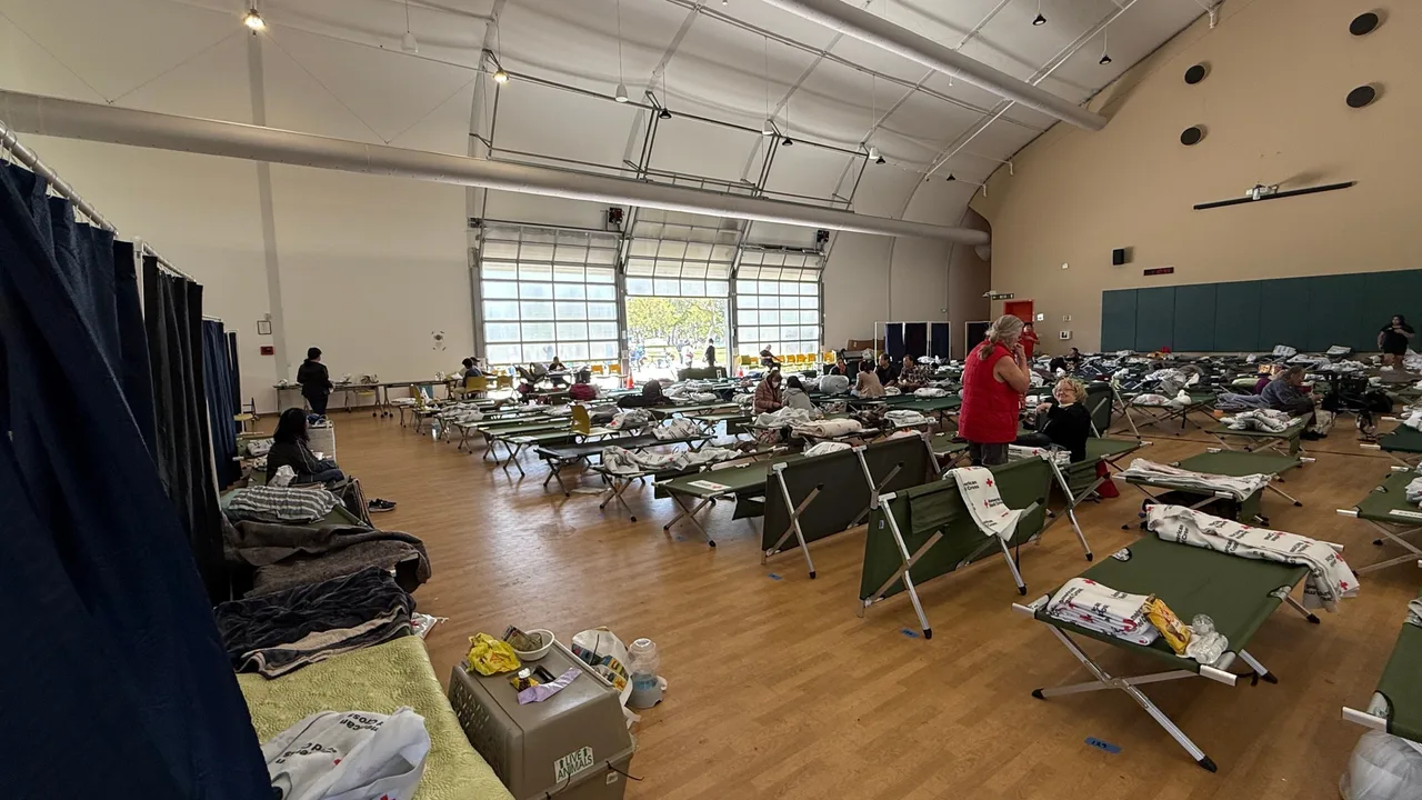 A community forced to seek refuge