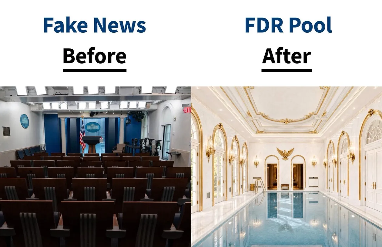 Trump shared his own vision of an ‘FDR Pool’
