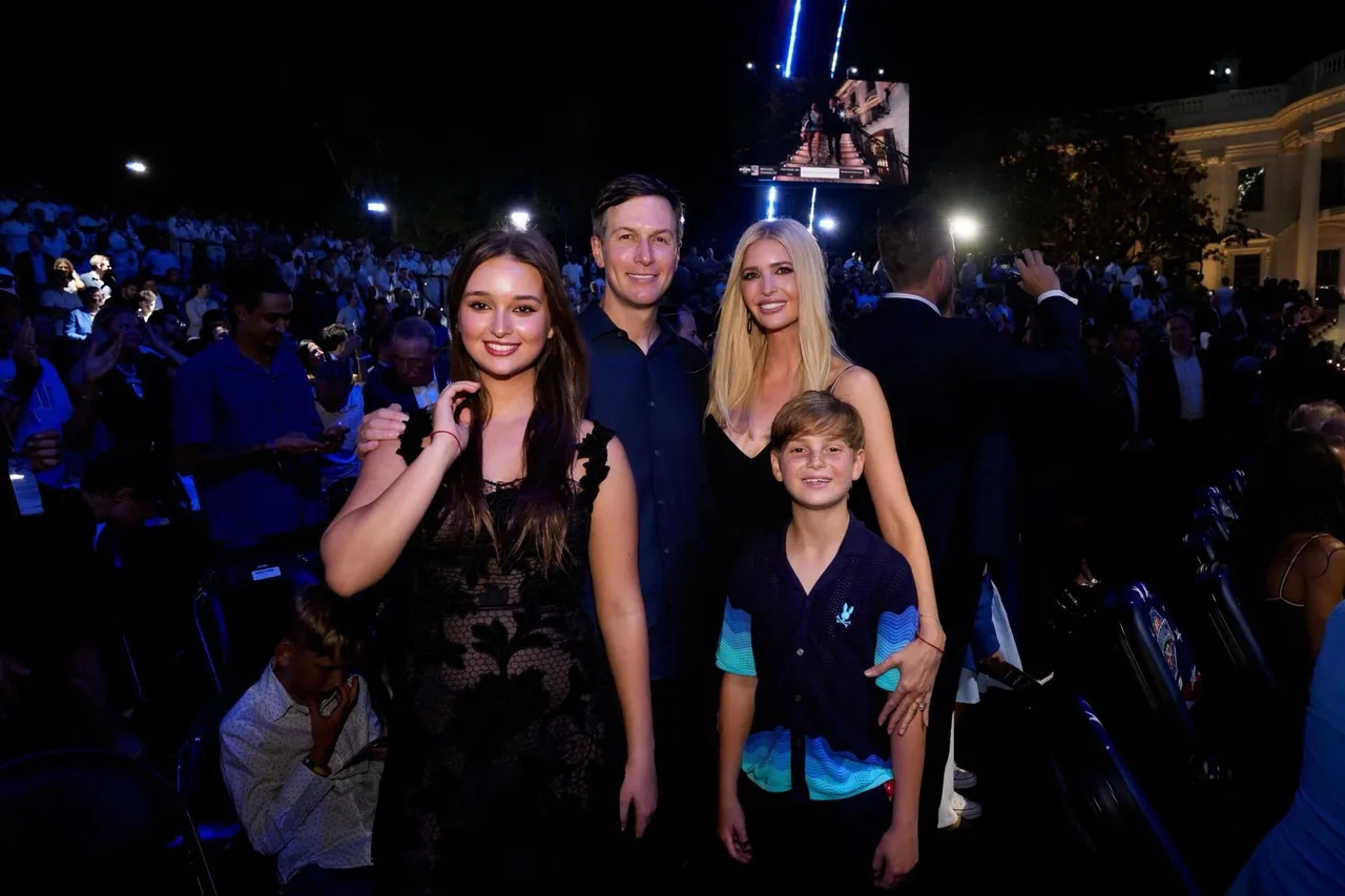 A family night under White House lights