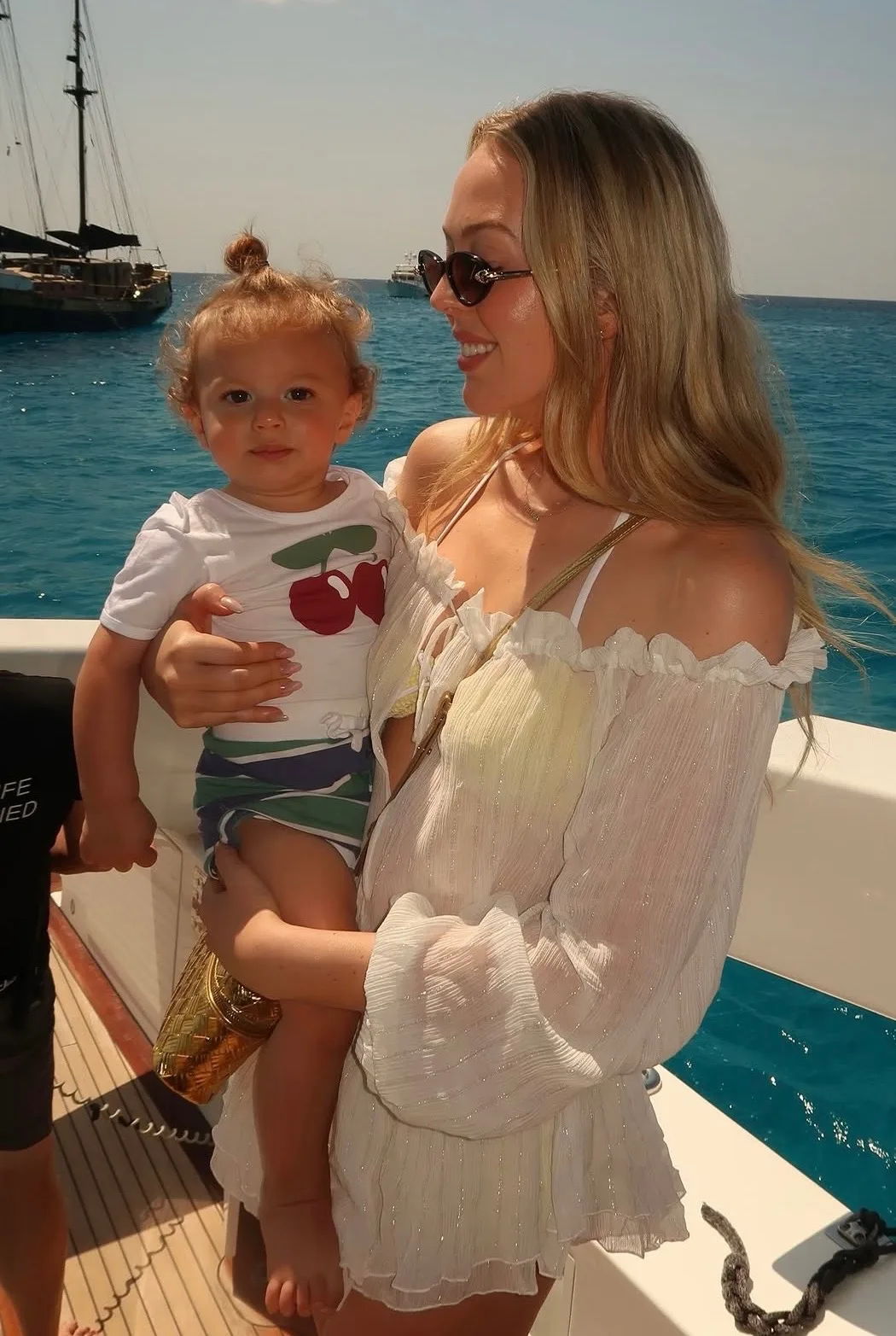 New mom Tiffany shares sweet moment with son Alexander