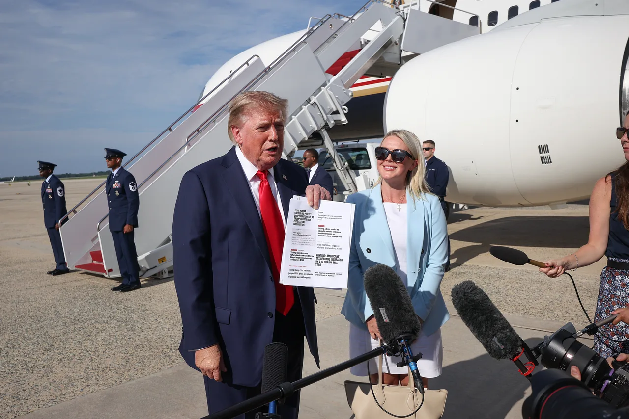 Karoline Leavitt joins Trump for South Carolina trip