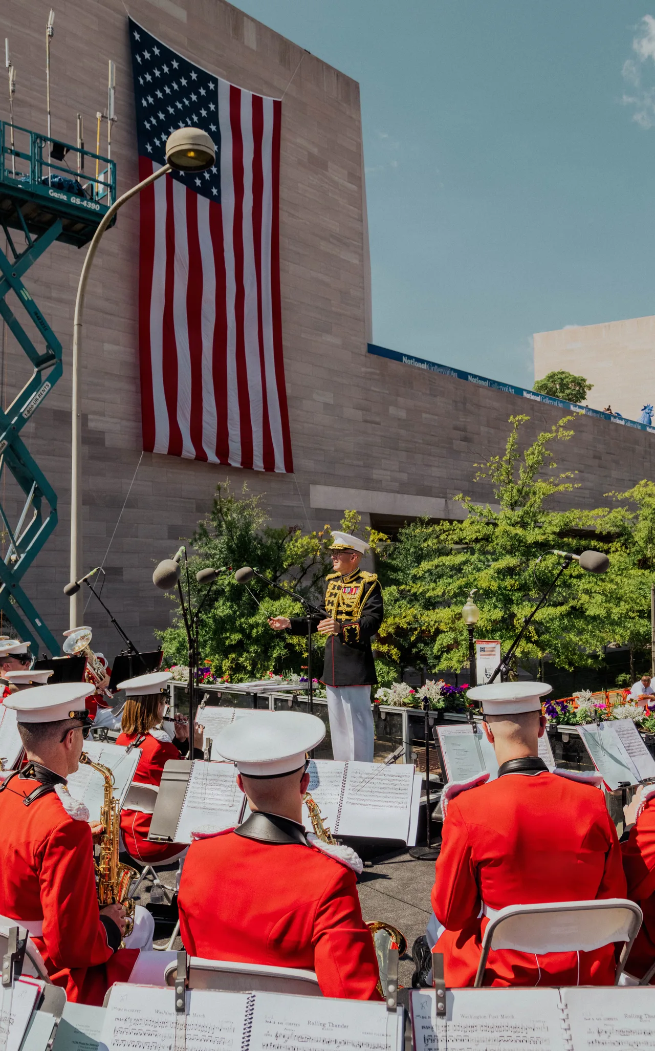 ‘The President’s Own’ strikes up a patriotic opener
