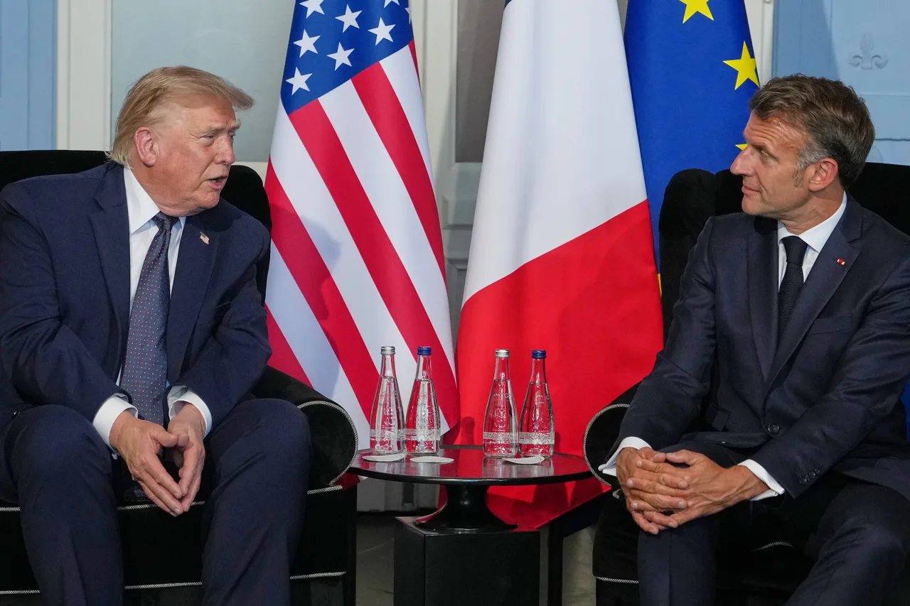 Trump and Macron's closed-door talks