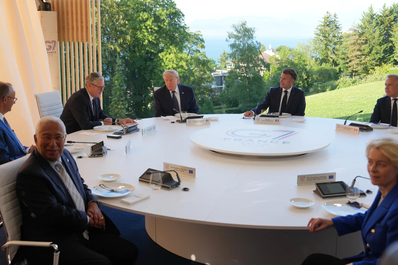 Trump joins world leaders at a defining G7 moment