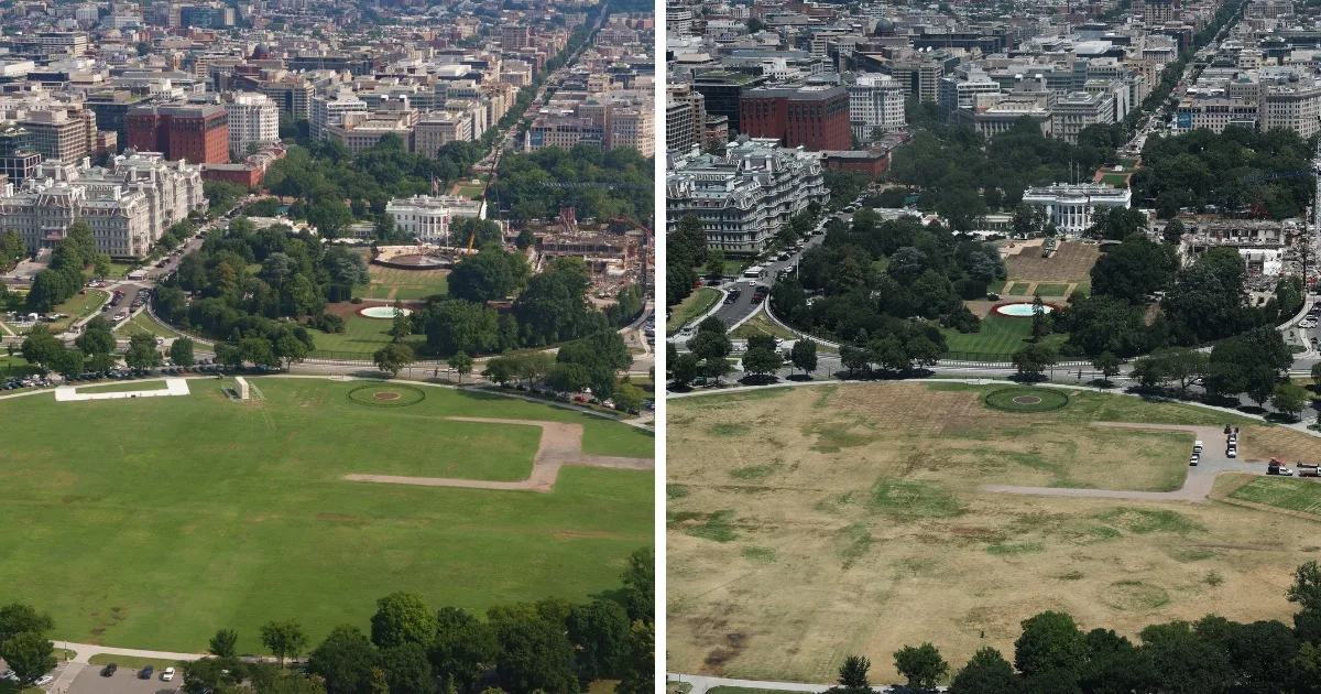 The Ellipse shows wider footprint of Trump's summer celebrations