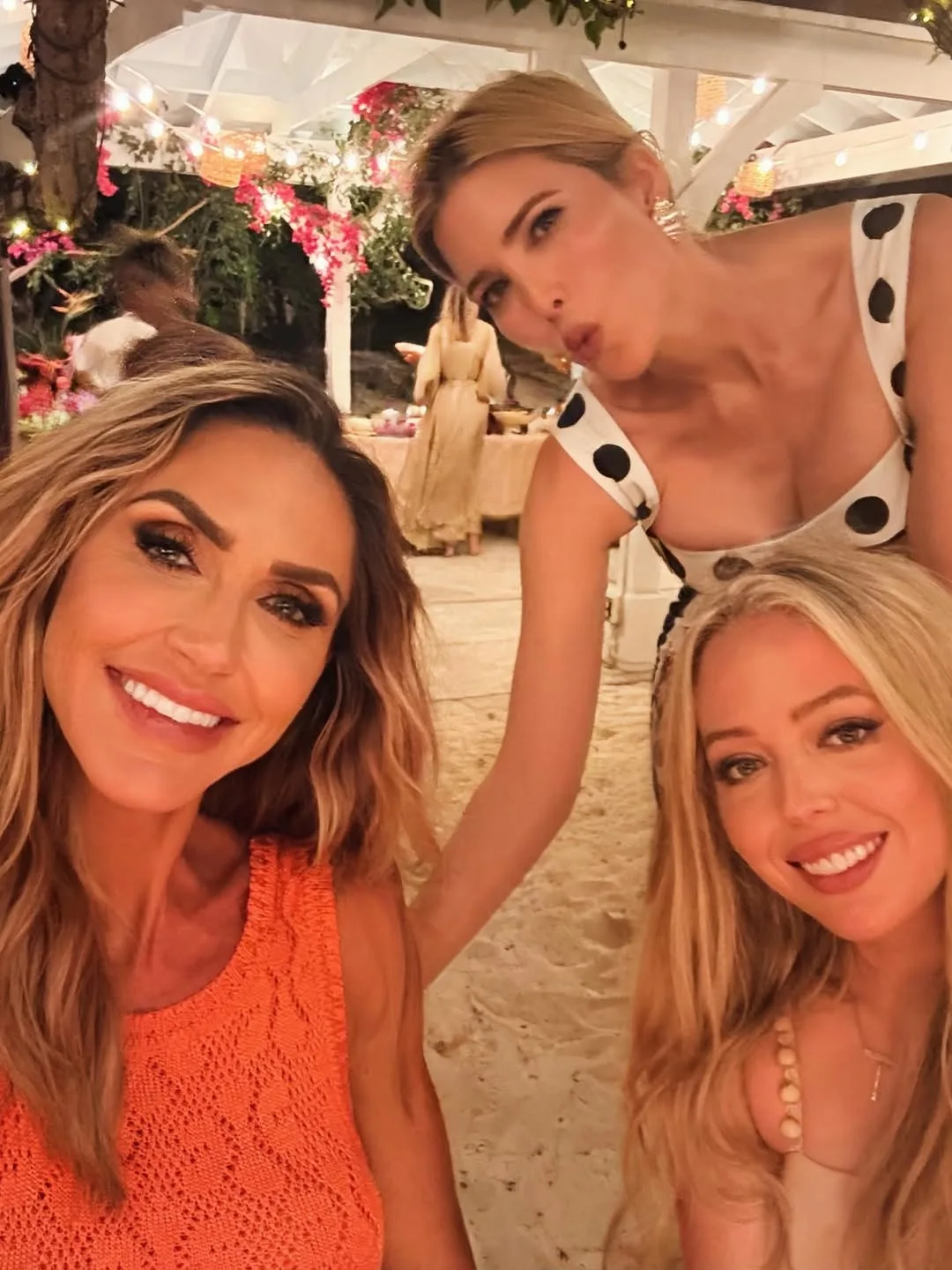 Trump women flaunt beachside glamour and smiles