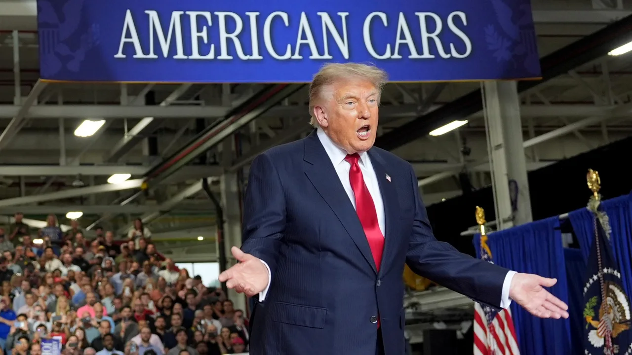 Trump's high-octane GM visit: 5 ways he tried to sell his 'America First' vision in Michigan