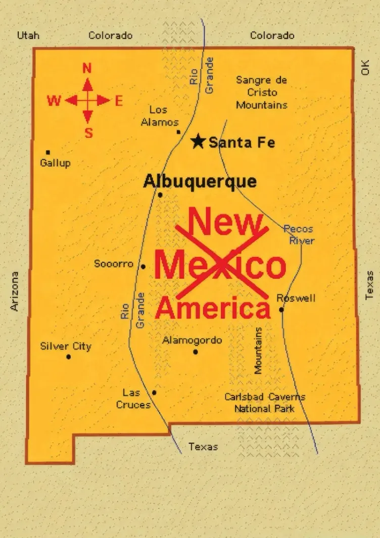 Trump turns New Mexico into ‘New America’