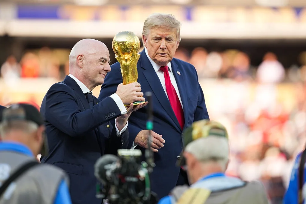 Trump makes history at World Cup Final