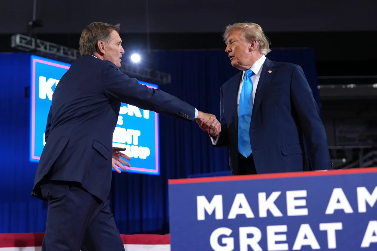 Trump praises 'beautiful guy' Ed Gallrein
