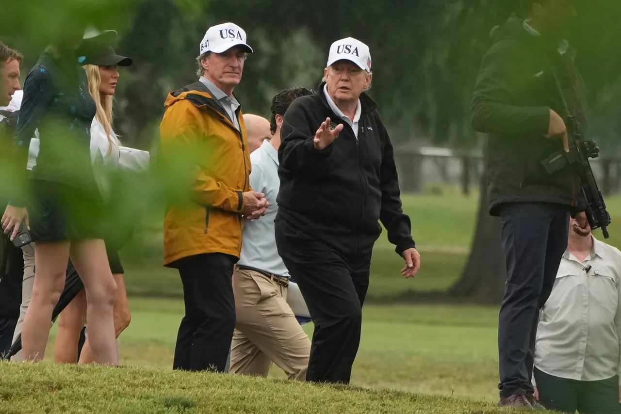 Trump's bold golf course vision