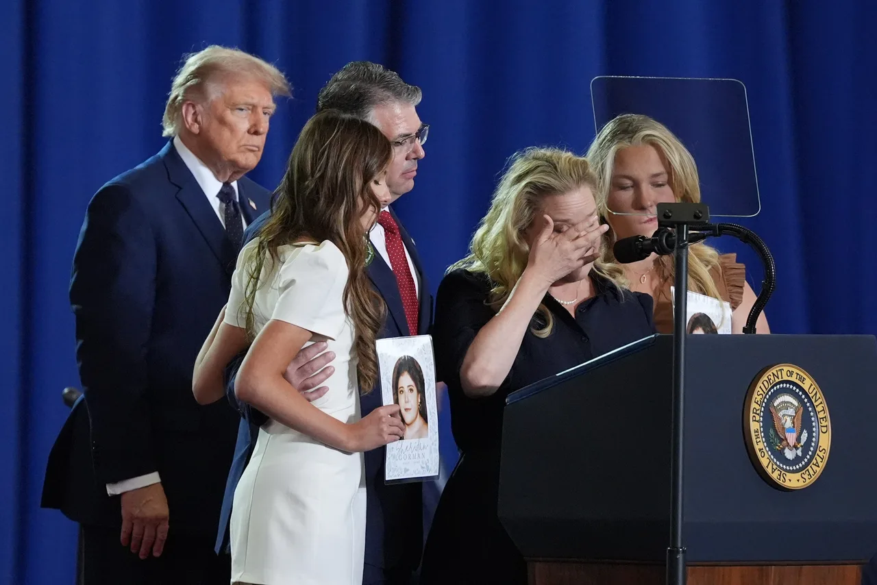 Trump gives stage to slain Sheridan Gorman’s family