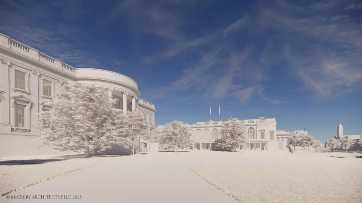 Trump's finished ballroom promises a dramatically different White House