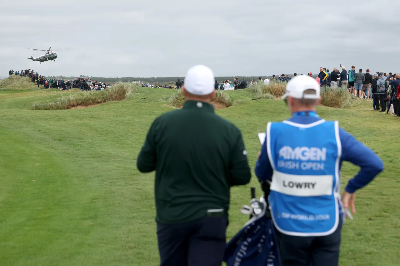 Golf briefly takes a back seat