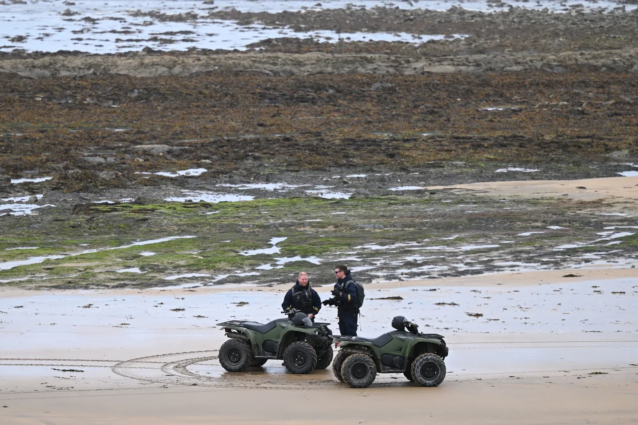 Security reaches all the way to the beach