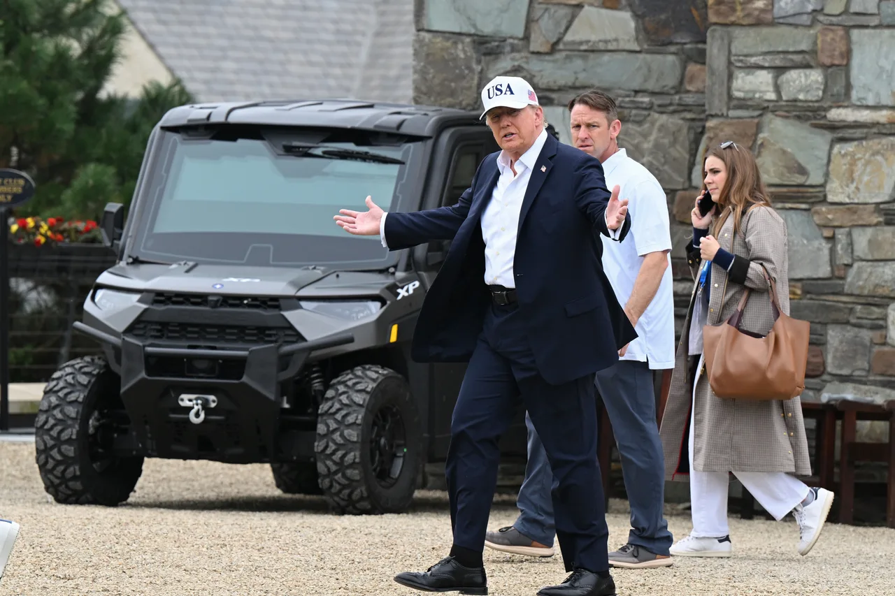 An armored golf buggy adds another layer
