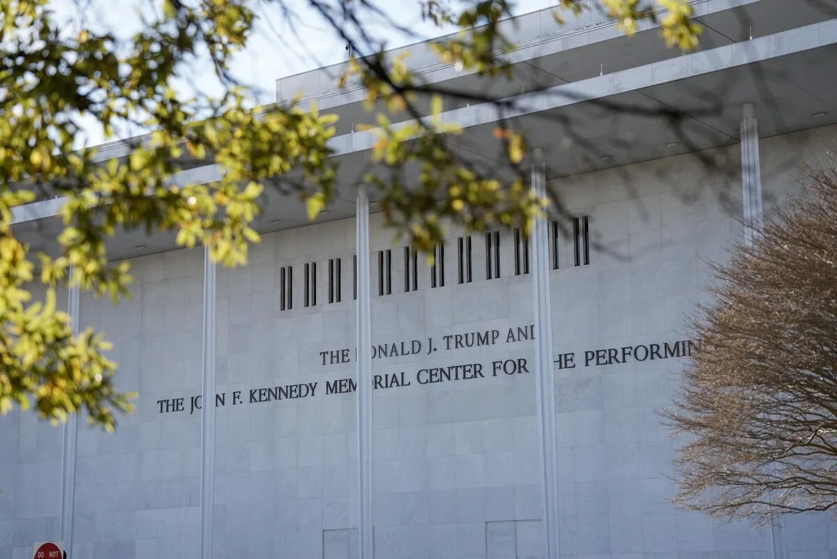 Trump puts his own stamp on the Kennedy Center